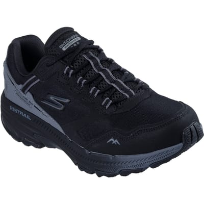 Skechers Performance Go Run Trail Altitude 2.0 Pine Ridge Leer Dames Zwarte/Grijze Wandelschoenen