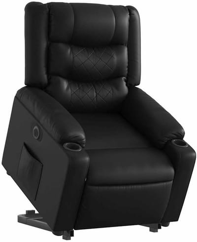 Sta-op stoel - Elektrische fauteuil - Comfortabel relaxen - Elektrisch verstelbaar - Tot 110 kg - Zwart