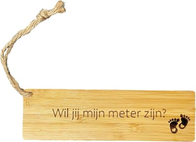 Boekenlegger - Bladwijzer - Boeken legger - Boekenleggers - Meter vragen - Wil jij mijn meter zijn - Liefste meter - Wil je mijn meter worden - Peettante vragen
