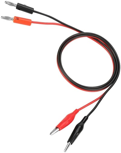 Meetsnoeren Set - Testkabels - Elektronica Testen - Kleurgecodeerd - 80cm - Rood Zwart