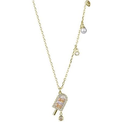 Swarovski IJsco Ketting Dames ketting Goud 5465294 Box (Random Color) beige