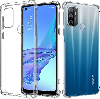 Shockproof Soft TPU hoesje Silicone Case Geschikt voor: Oppo A53 / Oppo A53s