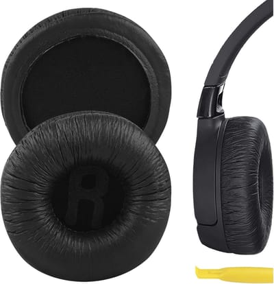Phreeze Oorkussens - Geschikt voor JBL Tune 600 / T500BT / T450 / T450BT / 510 / 500 - 2 Stuks - Vervangende Koptelefoon Earpads - Oorkussens Met Noise Cancelling - Zacht Memory Foam - Zwart