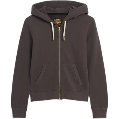Superdry - Tattoo hoodie met rits en stras - Dames - Hoodies
