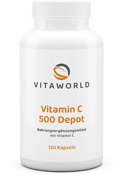 Vitaworld Vitamine C 500mg 120 capsules