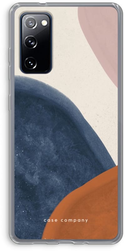 Case Company® - Hoesje geschikt voor Samsung Galaxy S20 FE / S20 FE 5G hoesje - Geo #1 - Soft Cover Telefoonhoesje - Bescherming aan alle Kanten en Schermrand