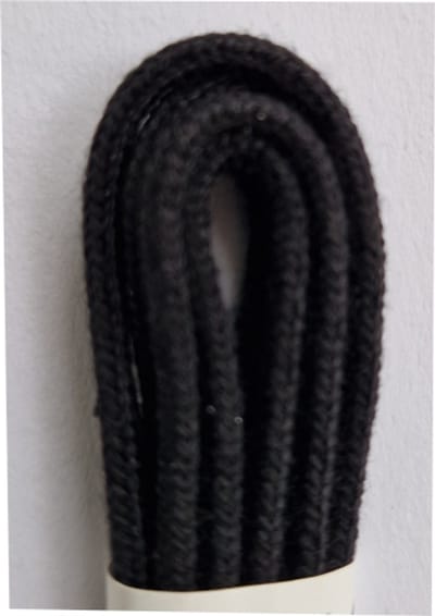 Ronilux Veter - Zwart - Dun Rond - Lengte 75 cm - Dikte 2,5 mm - Schoenveter