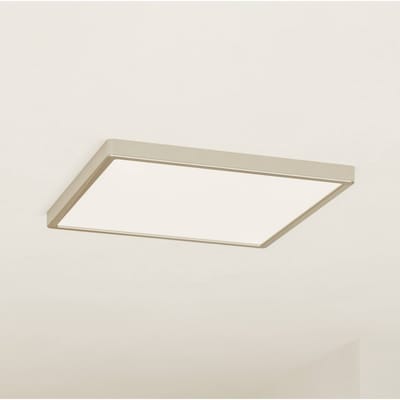 EGLO FUEVA 6-Z Matter ceiling lamp 390 × 390 mm LED RGB/CCT brushed steel