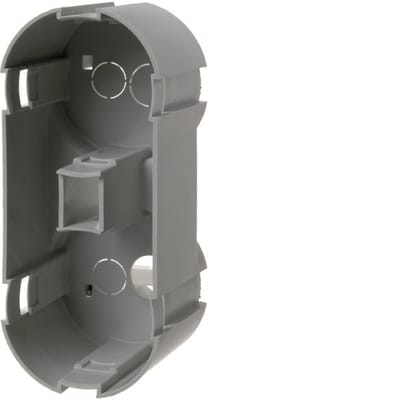 Verticale 2-voudige contactdoos diep met inzetmodules - 91911