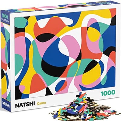 Puzzel voor Volwassenen 1000 Stukken - Moderne Kunst - 70 x 50 cm - Inclusief Poster en Hersluitbare Tas - Perfect Cadeau voor Verjaardag of Kerstmis