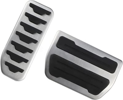 Dead Pedal Foot Rest Pad Cover for Land for Rover for Sport for Range for Rover for Velar 2017+ Autopedaal Antislip Auto-accessoires
