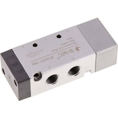 5/2 G1/4'' (G1/8'') Luchtgestuurd Ventiel 1.5-8bar/21.0-112psi E.MC