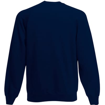 Fruit Of The Loom Kinderen Unisex Raglan mouwen Sweatshirt (Donker Marine)