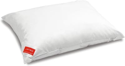 HEFEL Memory Soft kussen hoofdkussen geheugeneffect ademend 40 x 60 cm wit