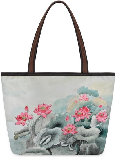 Draagtas Dames - Grote Handtas - Dagelijks Gebruik - Uniek Patroon - 45x13x33 cm - Meerkleurig