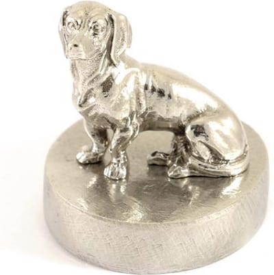 Teckel gladharig met asbestemming - Honden Asbeeld Dieren Urn Voor Uw Geliefde Hond
