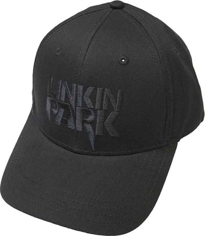 Linkin Park - Black Logo Snapback Pet - Zwart