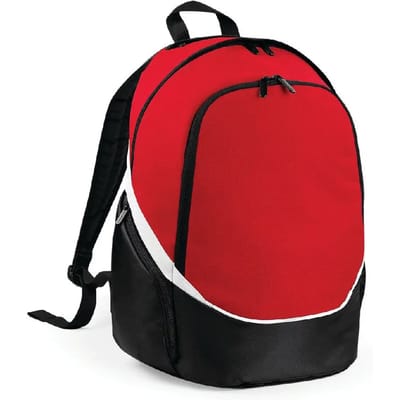 Quadra Pro Team Backpack QS255 Zwart-Rood-Wit