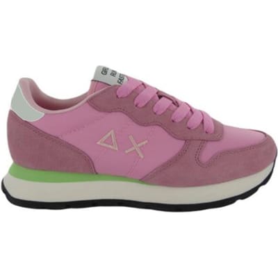 Sun68 Ally Solid Nylon Sneakers - Dames - Roze - Maat 38