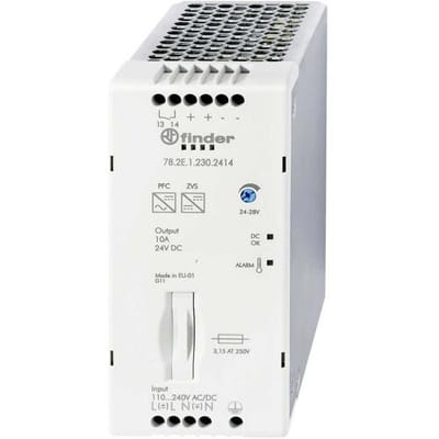 Finder 78.2E.1.230.2414 DIN-rail netvoeding 24 V/DC 10.8 A 240 W Inhoud 1 stuk(s)