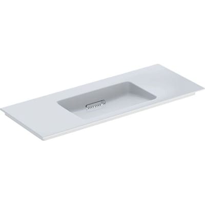 Geberit ONE furniture washbasin 120 cm, horizontal outlet, without tap hole, without overflow 505.016.00.1