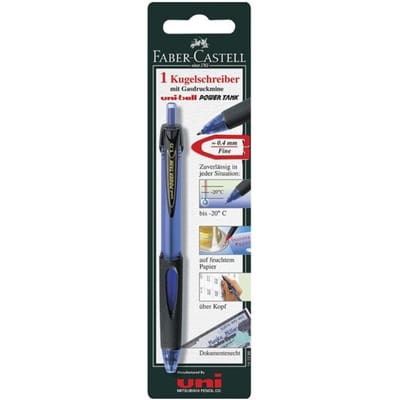 Uni-ball SN-220 Blauwe PowerTank Pen – Medium (1.0mm)