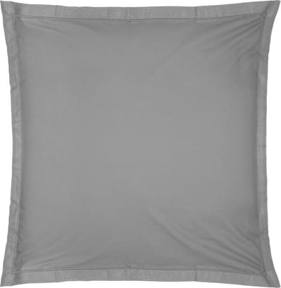 Atmosphera kussensloop set van 2 - Katoen - 63 x 63 cm - Grijs