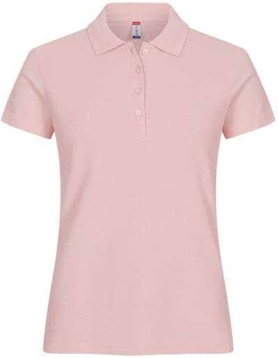 Clique Basic Polo Women 028231 - Candy Roze - XS