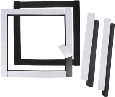 Dailygoody - Zelfklevende Luchtconditie Sealing Strip - 12-delige Gasket Set - Voor Effectieve Reparatie - RV AC - Optimaliseer Uw Luchtkwaliteit - Ge
