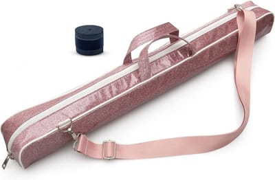 Twirlstok Tas 76 cm met Schouderriem en Griptape - Duurzame Opbergkoffer voor Ritstokken