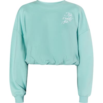 Mymo Cropped sweatshirt Dames aqua