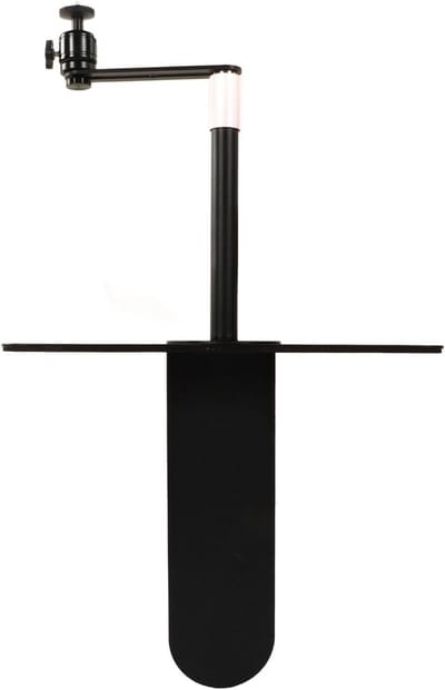 Verstelbare Hoek Projector Mount Holder, Ondersteuning 360 ° Rotatie, 90 ° Kanteling, Hoogte 24-40 Cm, 1/4in Draad, voor Bank, Bed, Thuis, Kantoor, Eenvoudige Structuur (BLACK)