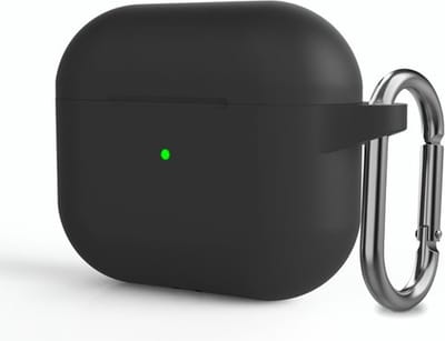 By Qubix - AirPods 3 hoesje - TPU - Slim fit series - Zwart