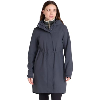 Mountain Warehouse Dames Harbour Waterdichte Parka (Antraciet)
