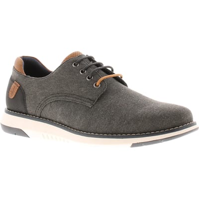 Hush Puppies Heren Schoenen Canvas Geheugen Foam Bruce grijs