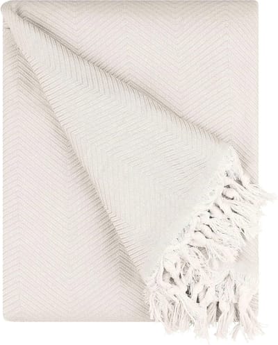 Famanu – Premium sprei The Urban Loft - 100% katoen - Oeko - Tex - beddensprei - omkeerbare deken - sofadeken met patroon - extra groot 170 x 230 cm (Bloom Rose)