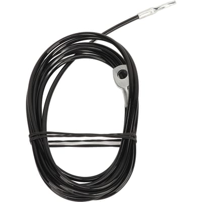 Fitness Katrolkabel 5 mm Dikke Heavy Duty Katrolsysteem Vervangende Fitnesskabel voor Katrolmachine Accessoires 2 Meter black
