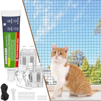 Kattennet Balkon zonder Boren - Veilig en UV-bestendig