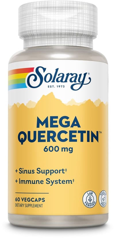 Solaray Mega Quercetine 600mg - 60 vegacapsules