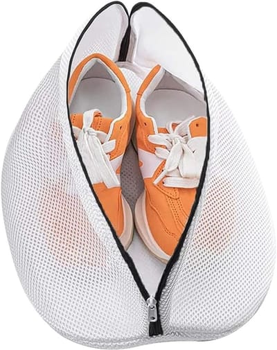 Multifunctionele waszak voor schoenen en sportschoenen, duurzame bescherming met rits, ideaal voor het wassen van schoenen en sneakers