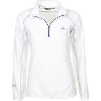 Microfleece sweatshirt met halve rits voor meisjes Peak Mountain Gafine