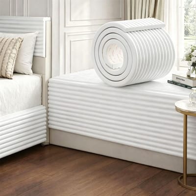 Zelfklevend Wandkussen voor Kinderkamer, 1.2 cm Dikte, Wandbekleding, Decoratie, Geluidsisolatie en Wandbescherming voor Bed