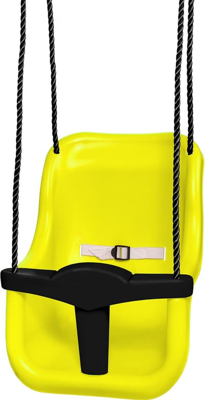 Hörby bruk® Baby schommelzit geel - Schommel - Baby - Schommelzit - Made in Sweden - Schommel zitje - Zitje - 2 jaar garantie