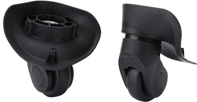 Vervangende Koffers wielen Set van 2 Stuks - Duurzame PVC Rollen voor Koffers en Bagage Accessoires