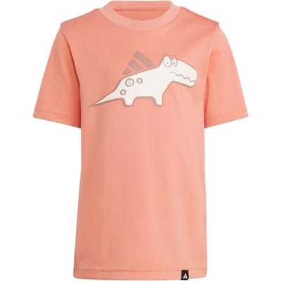 Adidas Adiraptor Graphic T-shirt Met Korte Mouwen Roze 5-6 Years Kinderen