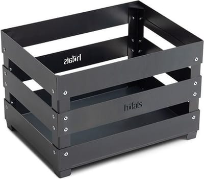 Höfats Crate Vuurkorf voor buiten - Multifunctioneel - Corten steel - 40x30x27 cm - BBQ - Terrashaard