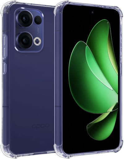 Hoesje Geschikt voor Oppo Reno 13 - Sterk & Shockproof - Siliconen Case - Back Cover - Telefoon Hoes Shock Proof - Transparant