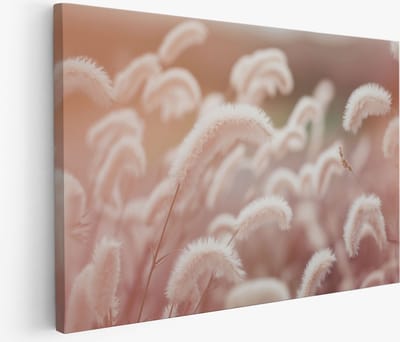 Saammp Muurcirkel Hout - 2 witte Bloemen - Kunstwerk - Natuur - Abstract - Ø 90 - Wandcirkel - Wanddecoratie Cirkel - Muurdecoratie Woonkamer - Woonkamer Decoratie