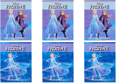 Kleurboekjes 6 stuks Disney "Frozen" - mini kleurboek - 10,5 x 13,5 cm - uitdeel - tractatie