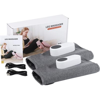 3 Modi Verwarming Draadloze Luchtdruk Kuitmassager Pressotherapie Voet Been Arm Massage Ontspanning Bloedcirculatie Pijnverlichting